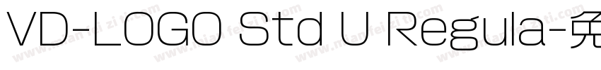 VD-LOGO Std U Regula字体转换